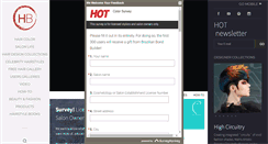 Desktop Screenshot of hotonbeauty.com